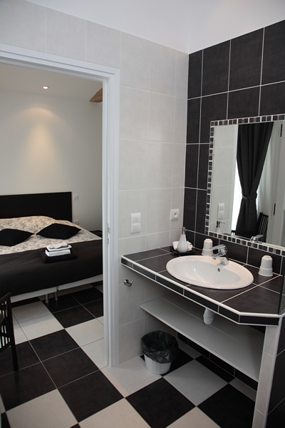 Salle d'eau de la chambre d'h�tes