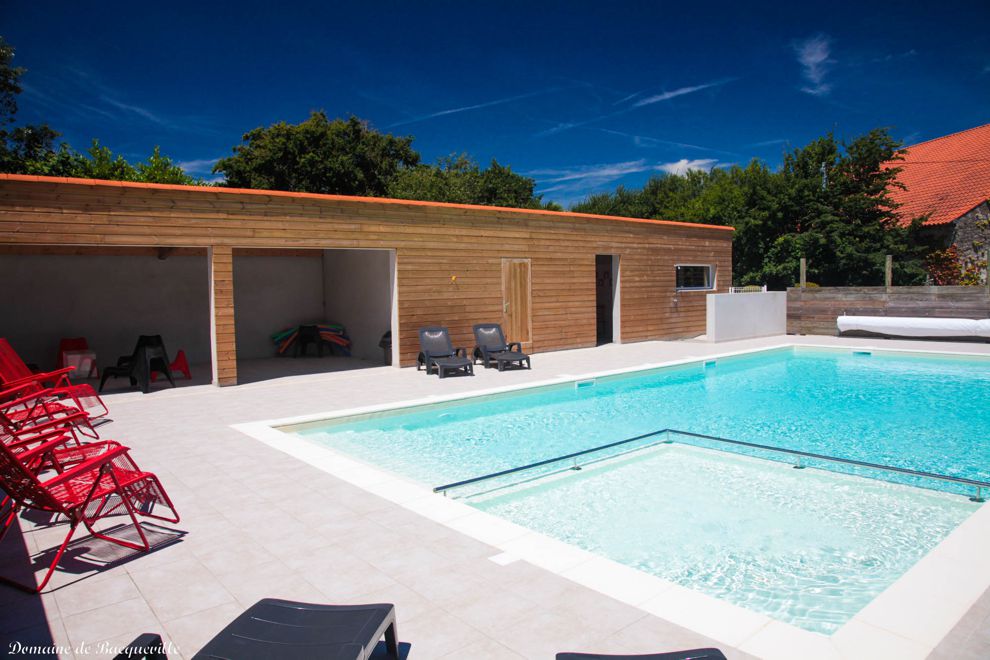 Gîtes de groupes avec piscine chauffée en Vendée